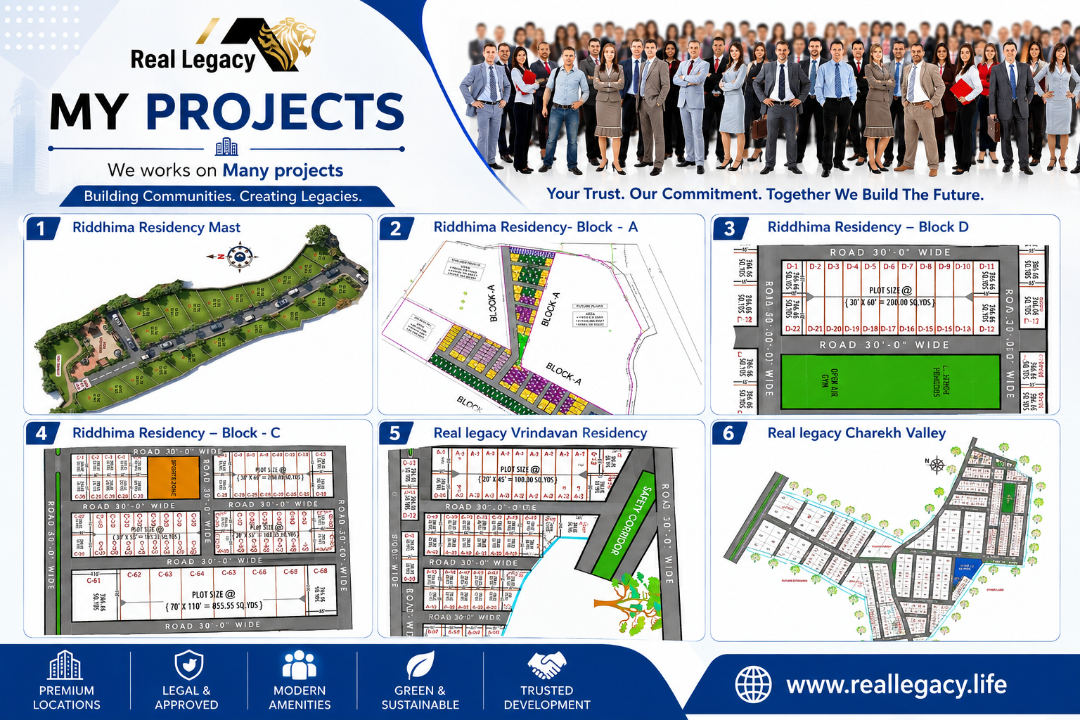 Real Legacy projects